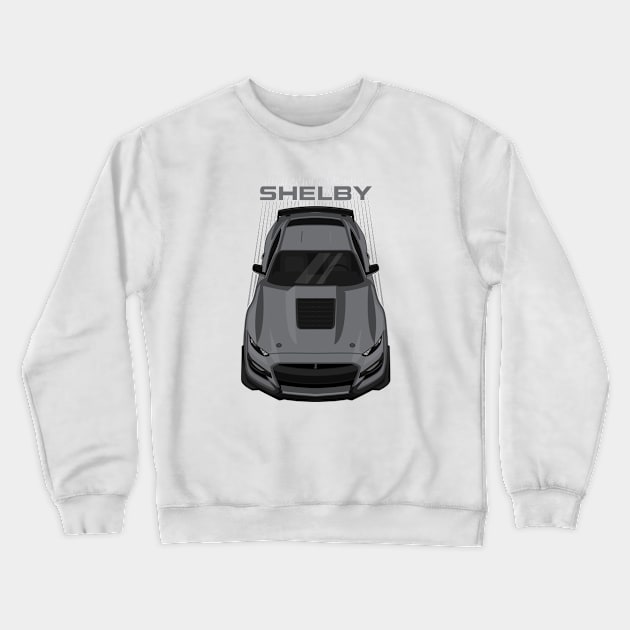 Ford Mustang Shelby GT500 2020-2021 - Magnetic Grey Crewneck Sweatshirt by V8social